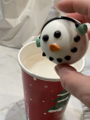 Hot Cocoa Bomb  at Vegandreamz in Highlands Ranch