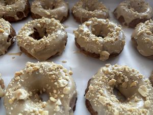 Peanut Butter glazed gluten freee  at Vegandreamz in Highlands Ranch