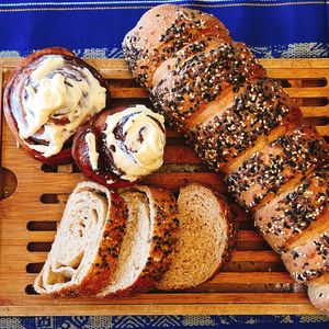 fresh baked bread every day at LulaPo - Ecuadorian Brunch in Quito