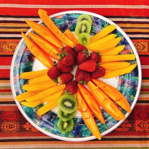 Fresh fruit at LulaPo - Ecuadorian Brunch in Quito