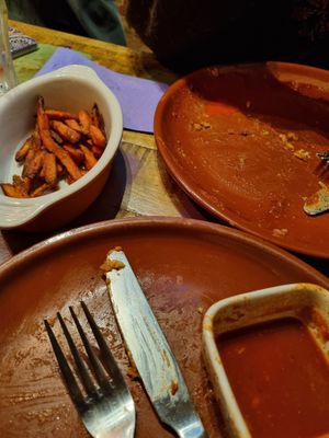 Sweet Potato Fries. at Amigos in Bury St Edmunds