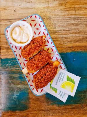 Spicy jackfruit wings at Amigos in Bury St Edmunds