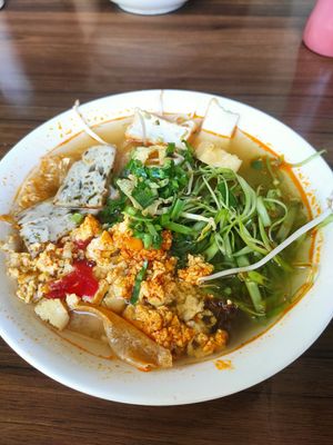 Bún Riêu at Quán Chay Hoàng Hoa Vegan Bảo Lộc in Bao Loc