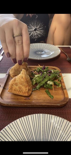 Vegan samosas   at Sultan's Grill Authentic Turkish & Indian Cuisine in Phuket