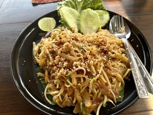 Pad Thai   at Diamond Restaurant and Bar  in Vang Vieng