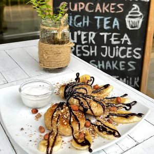 Tofu cheesecakes 🌱vegan at Atmosfera Restaurant  in Tangalle