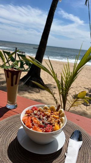 Tropical Oatmeal at Atmosfera Restaurant  in Tangalle