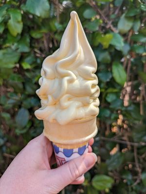 Dole Soft Serve Regular Cone at The Plantation Grille in Wahiawa