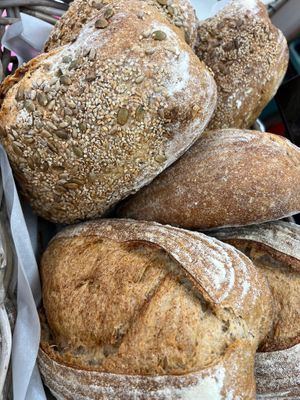 Fresh organic sourdough! at Goathland Post Office in Whitby