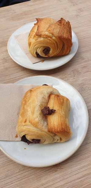 Best Pain Au Chocolat of all times at ima vegan  in Hamburg