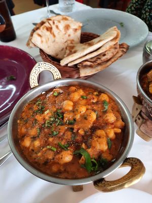 Garbanzos at Royal Tandoori Indian Restaurant in Lugo