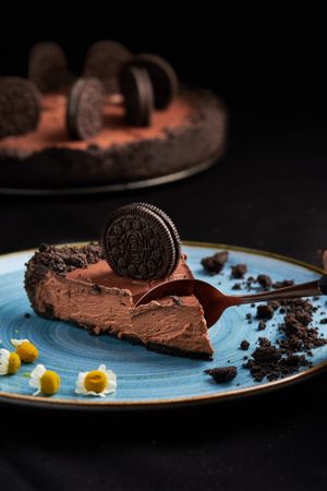 Cheesecake de chocolate y Oreo at Momentum in Cali