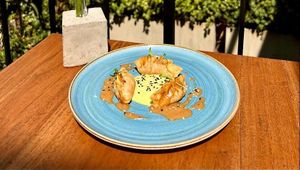 Gyosas de pipían. at Momentum in Cali