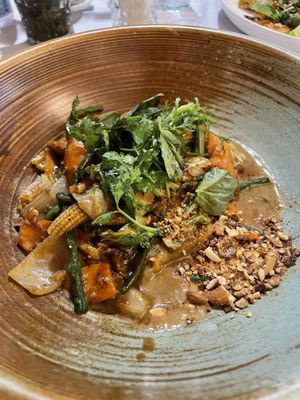 Panang peanut curry  at KANU By Lance Seeto in Suva