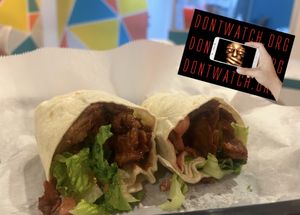 Vegan beef wrap  at Néctar Açaí and Lunch in Caguas