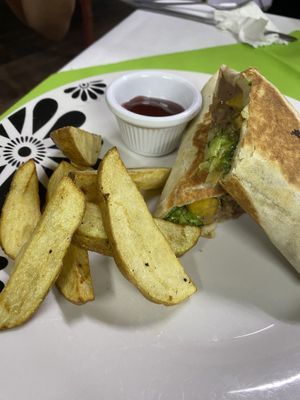Vegan Buritto  at By Nathy's in Puerto Viejo De Talamanca
