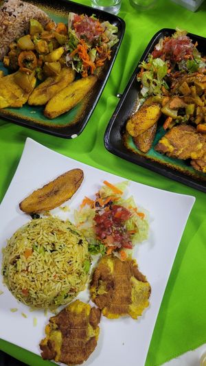 Vegan plates 💚 at By Nathy's in Puerto Viejo De Talamanca