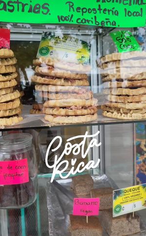 vegan pastries 🍰 at By Nathy's in Puerto Viejo De Talamanca