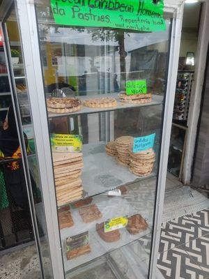Vegan Baked Goods. Both the banana bread and the coconut and ginger bread were c1500 not sure the price on the others! at By Nathy's in Puerto Viejo De Talamanca
