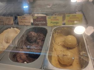 Vegan options at Lahla Ice Cream Khao Soi in Chiang Mai