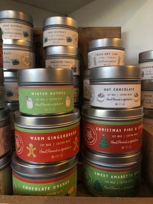 All the seasonal Yorkshire Candle Co. candles are currently in the shop! at All Carrot No Stick in Sheffield