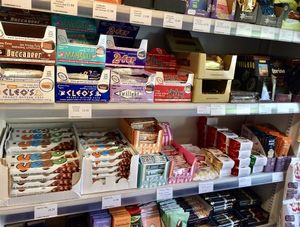 The Incredible Nutshell - Sheffield's vegan shop - chocolate at All Carrot No Stick in Sheffield