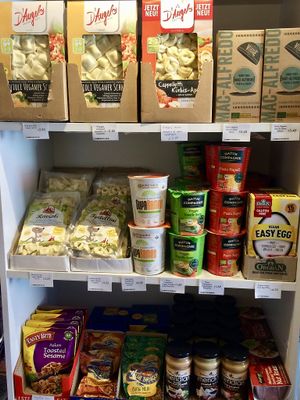 The Incredible Nutshell - Sheffield's vegan shop - stuffed pasta! at All Carrot No Stick in Sheffield