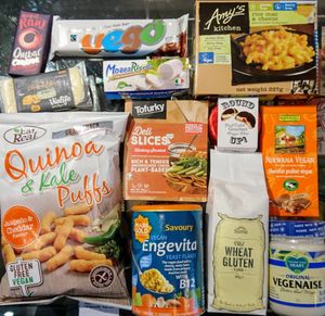 The Incredible Nutshell - Sheffield's vegan shop - favourite products at All Carrot No Stick in Sheffield