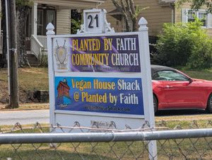  at Vegan House Shack Kitchen @ Planted by Faith in Greenville