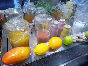 Juices at Bombay Express in Vienna