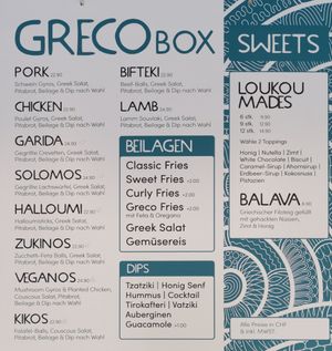 Bowls at GRECO in St Gallen