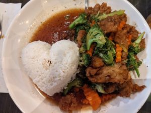 Broccoli delight at Plumeria in San Diego