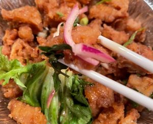 larb   at Plumeria in San Diego