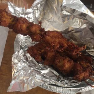 Satay chicken  at Plumeria in San Diego