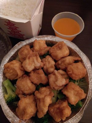 Tangerine tofu at Plumeria in San Diego