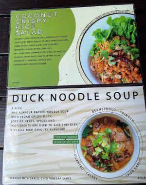 other menu items   at Plumeria in San Diego