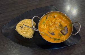 pumpkin curry   at Plumeria in San Diego