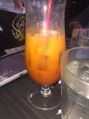 Thai Ice Tea at Plumeria in San Diego