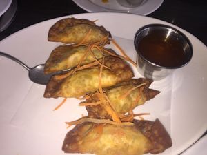 Thai Samosa  at Plumeria in San Diego