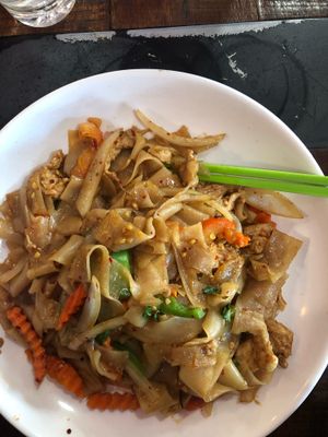 Spicy noodle  at Plumeria in San Diego