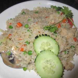 Fried rice  at Plumeria in San Diego