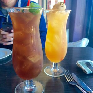 Black Tea w/lime & Gay Le Cha at Plumeria in San Diego