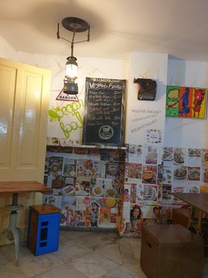 Friendly place with small menu at El Shamuskiao in Havana