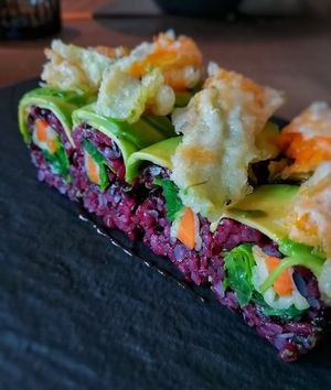 Uramaki vegano. 🍣 at Found Sushi Restaurant in Vertemate Con Minoprio