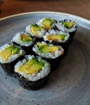 Hosomaki vegano. 🍣 at Found Sushi Restaurant in Vertemate Con Minoprio