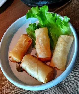 Involtini primavera. at Found Sushi Restaurant in Vertemate Con Minoprio