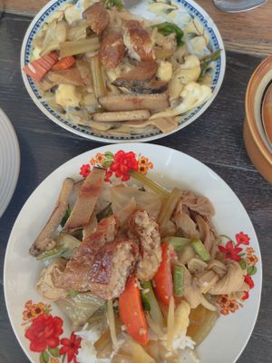 Buffetb at Aob Aun Vegan in Koh Samui