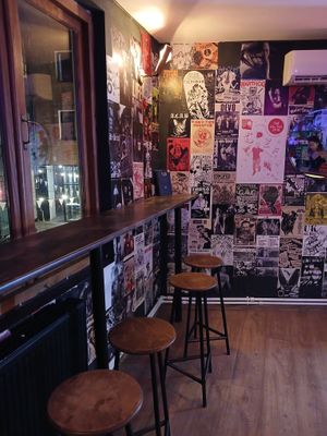 Upstairs at Secret Place in Tbilisi