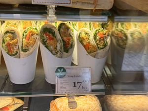 Falafel wrap    at So! Coffee in Bucharest