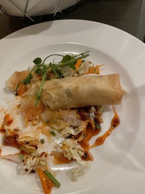 Korean spring roll  at Eric's in Huddersfield